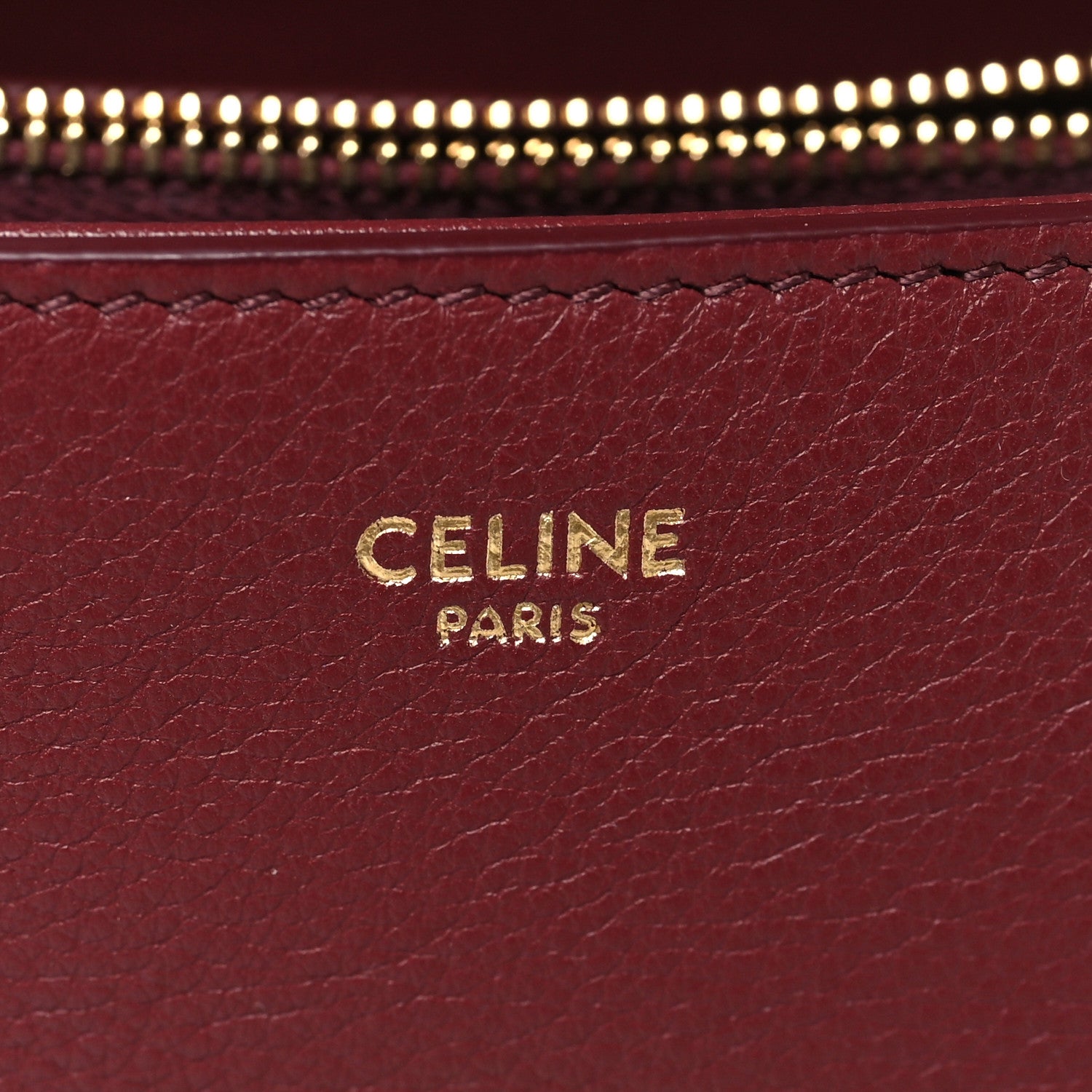 Celine Supple Grained Calfskin Teen Nino Light Burgundy 6 of 9