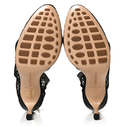 Bottega Veneta Mesh Nappa Chunky Chain Sandals 37 Black 7 of 11