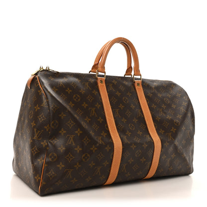 Louis Vuitton Monogram Keepall 50 2 of 11