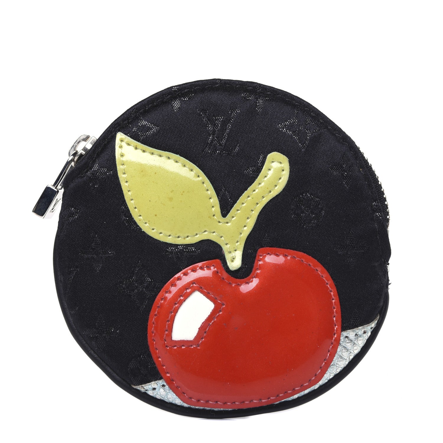 Louis Vuitton Mini Monogram Conte de Fees Apple Round Coin Purse 1 of 9