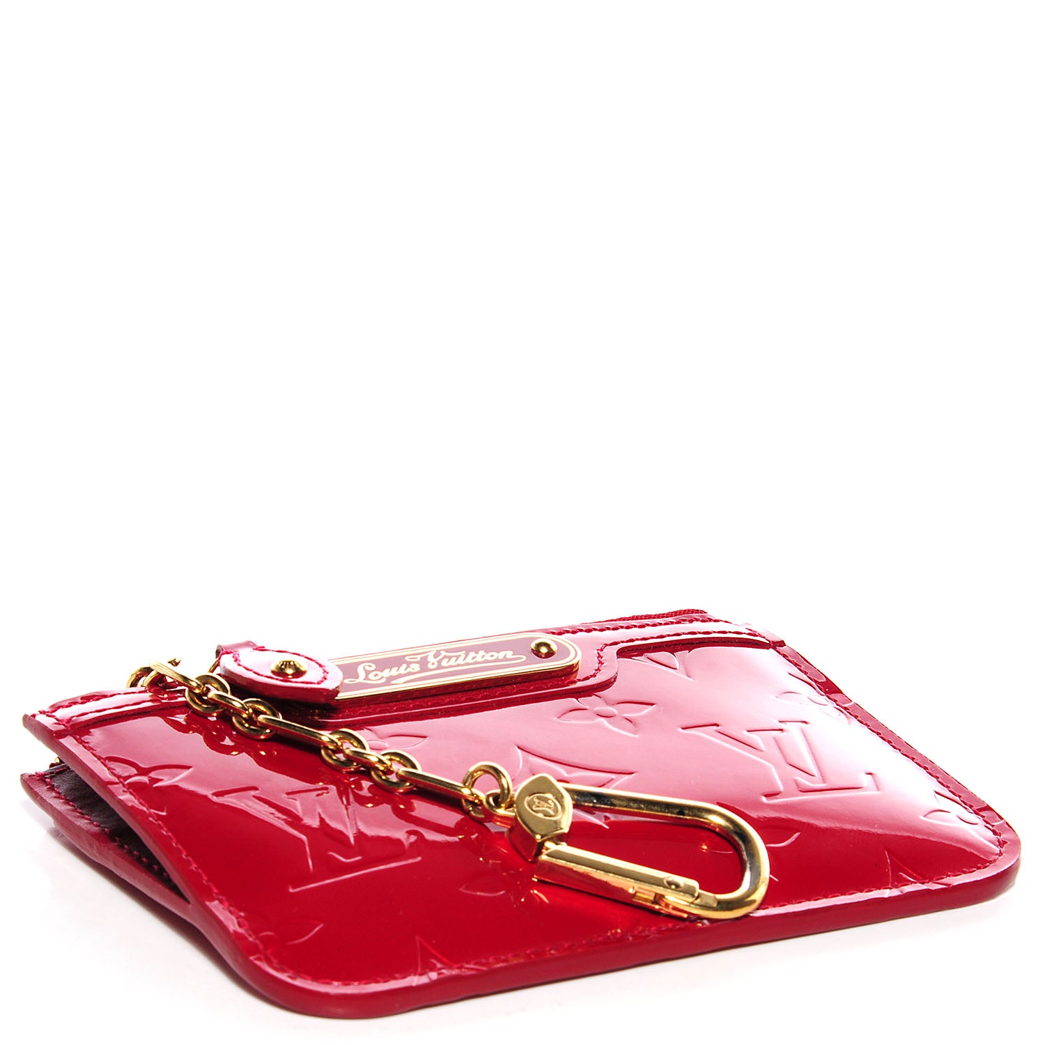 Louis Vuitton Vernis Key Pouch Pomme D'Amour 4 of 8