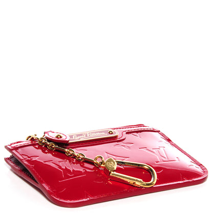Louis Vuitton Vernis Key Pouch Pomme D'Amour 4 of 8