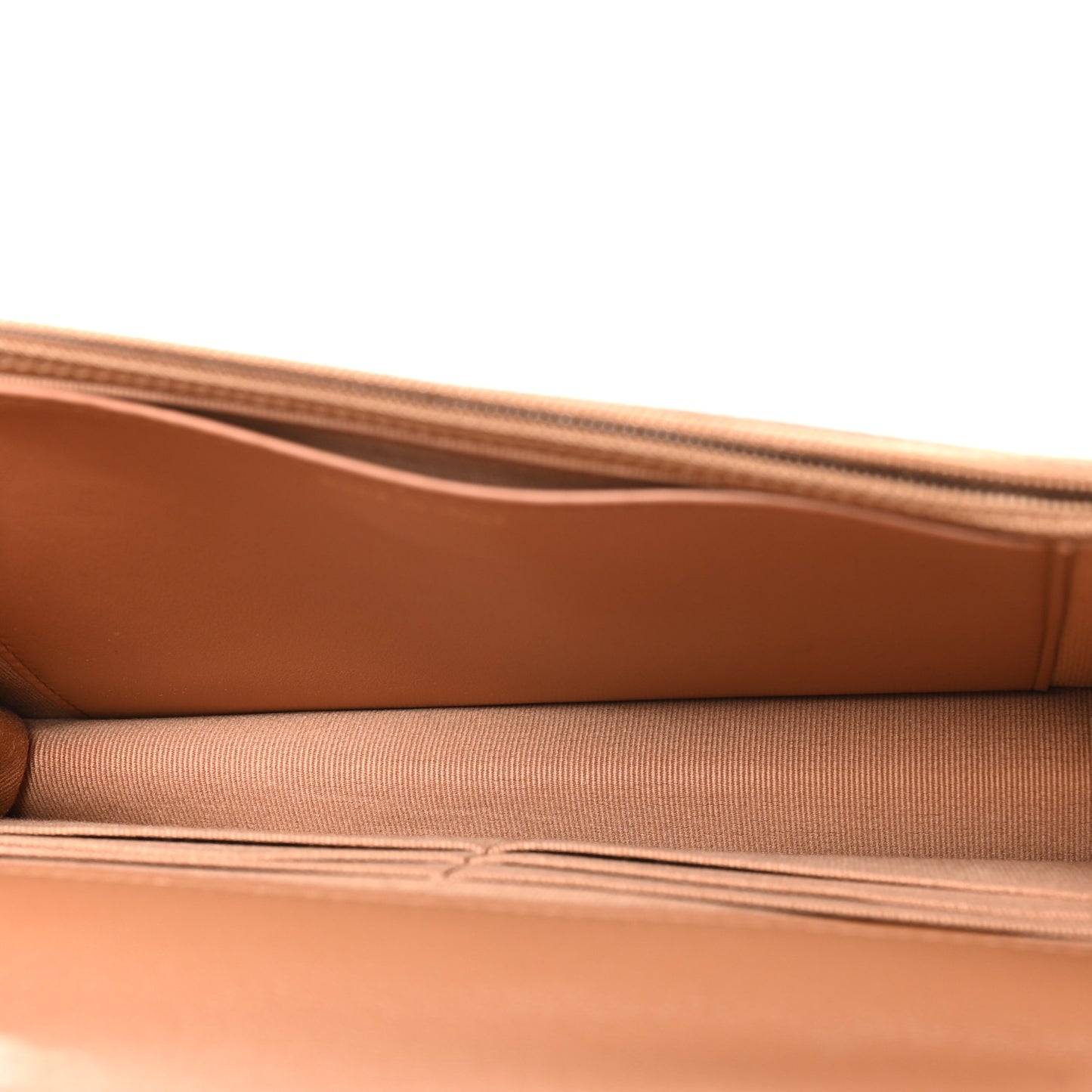 Lambskin Quilted Chanel 19 Wallet On Chain WOC Brown