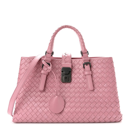 Bottega Veneta Nappa Intrecciato Small Roma Tote Mallow 1 of 11