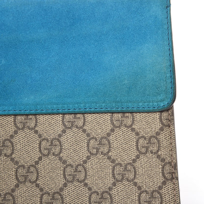 Gucci GG Supreme Monogram Small Dionysus Shoulder Bag Bright Turquoise 13 of 16