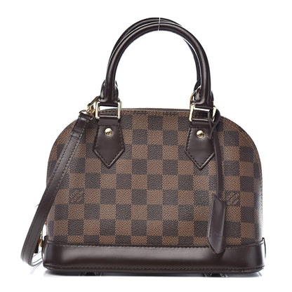 Louis Vuitton Damier Ebene Alma BB 1 of 18