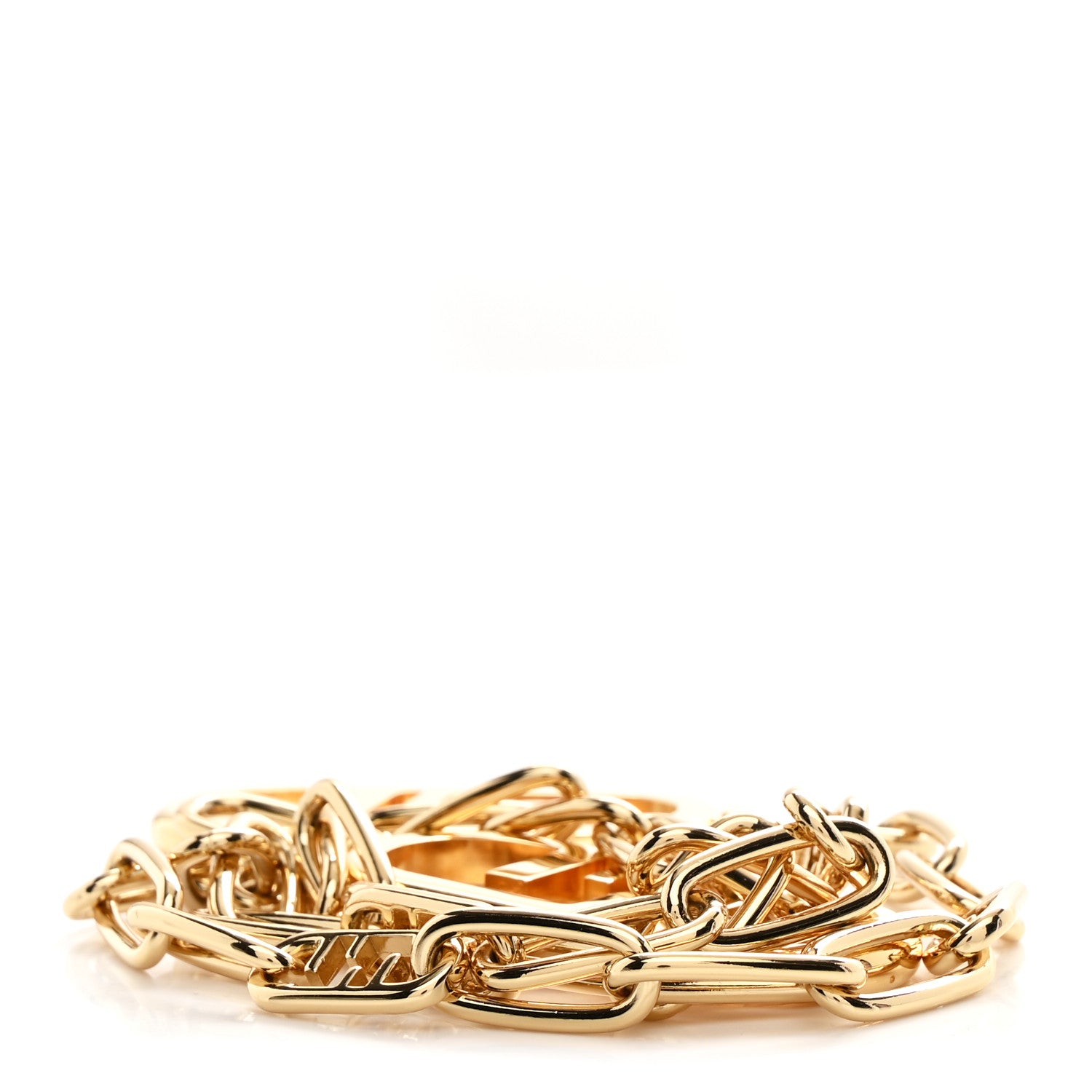 Fendi Metal O'Lock Strap You Gold 2 of 3