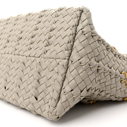 Bottega Veneta Nappa Intrecciato Small Lido Metal Rings Tote Fume 9 of 12