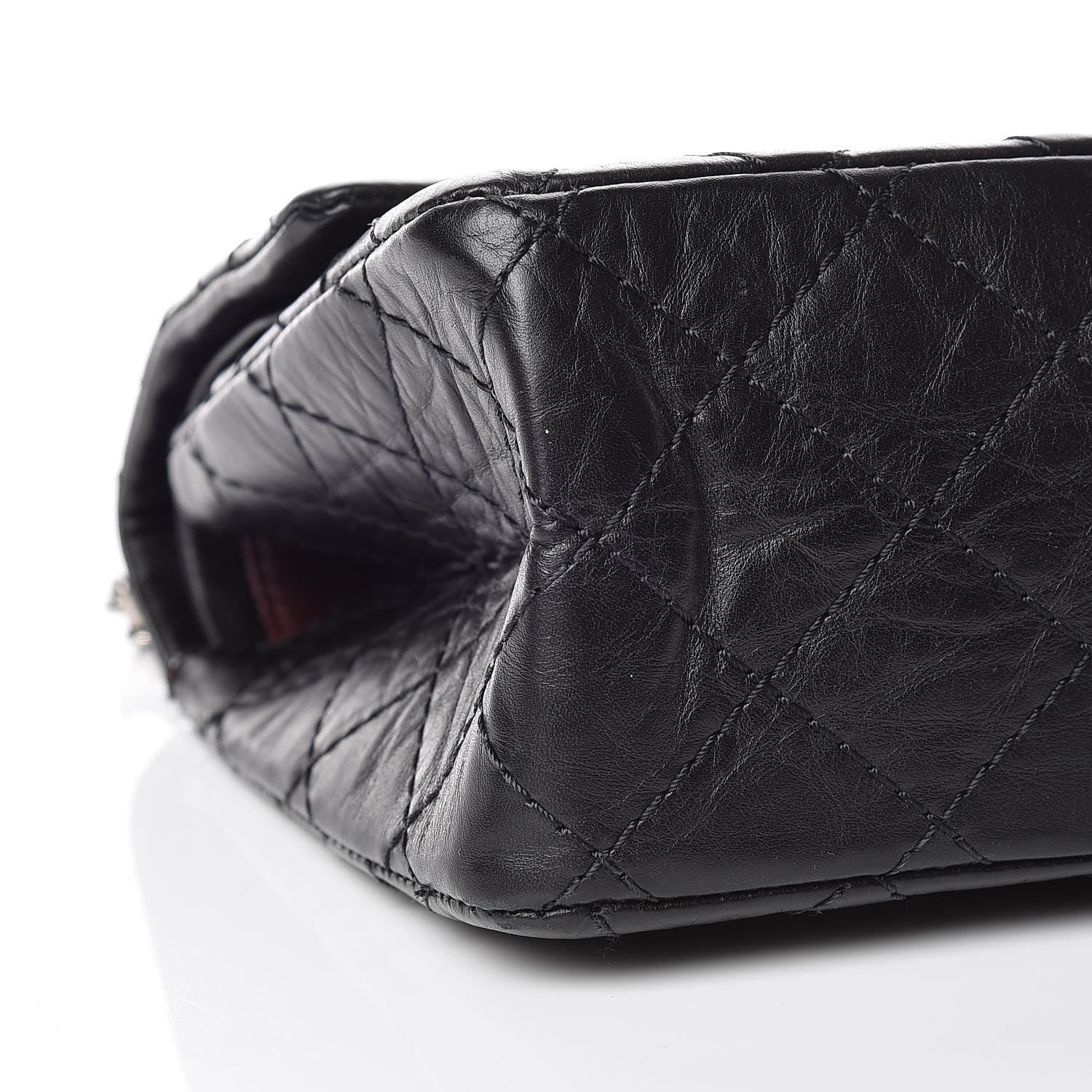 Chanel Aged Calfskin Quilted 2.55 Reissue 225 Flap Black 8 of 13