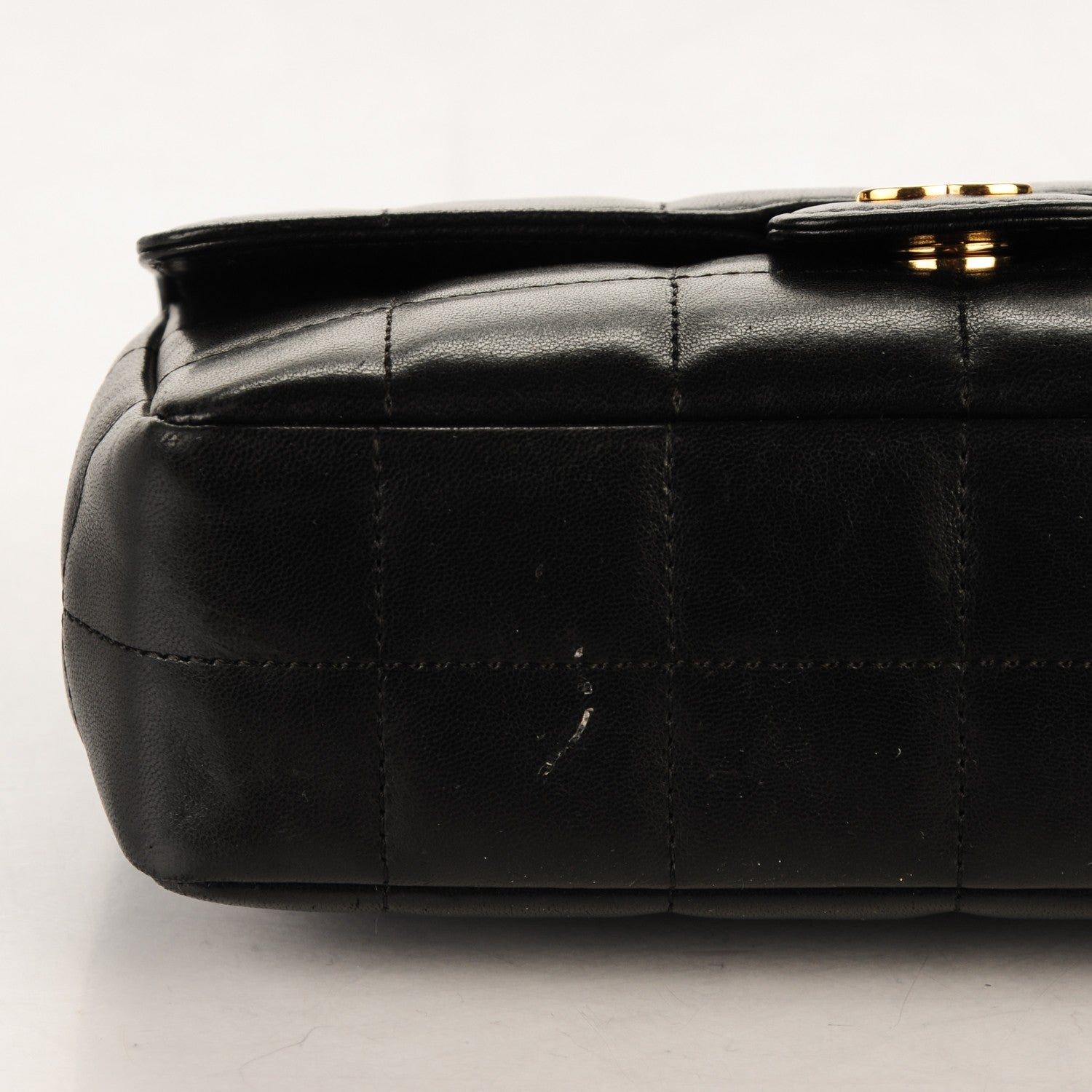 Chanel Lambskin Quilted Mini Chocolate Bar Flap Black 5 of 8