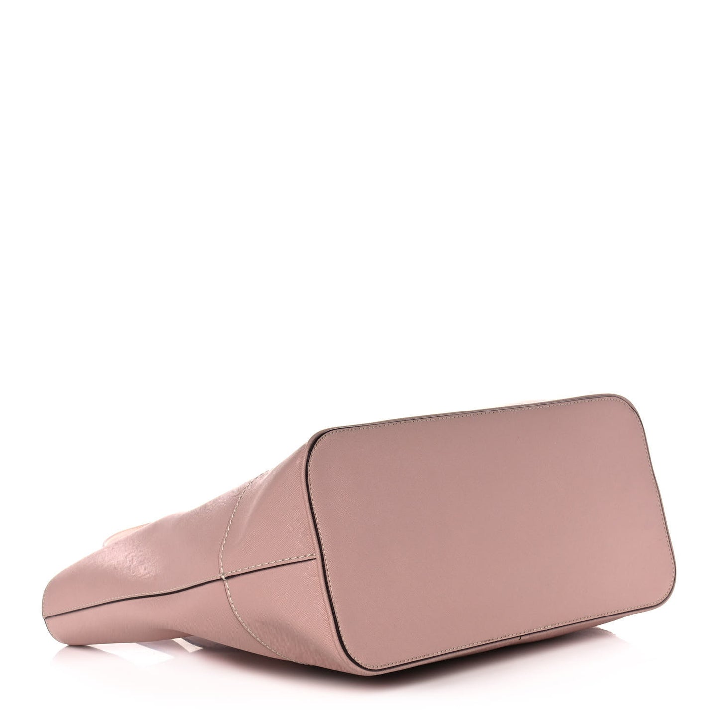 Vinyl Front Pocket Tote Pink