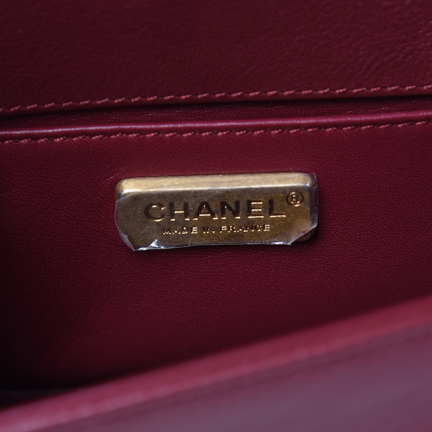 Chanel Orylag Rabbit Fur Calfskin Small Boy Flap Red 6 of 11