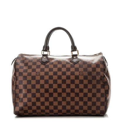 Louis Vuitton Damier Ebene Speedy 35 1 of 7
