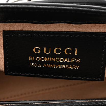 Gucci Azalea Calfskin Web Horsebit 1955 Shoulder Bag Black 6 of 11
