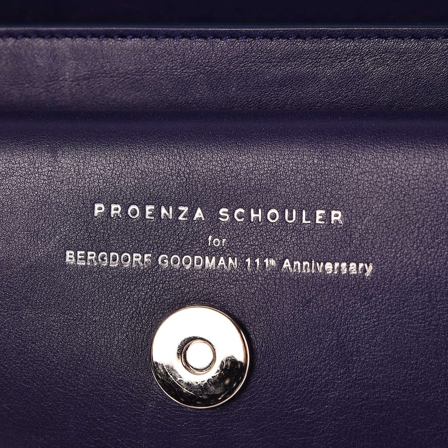 Proenza Schouler Lambskin Quilted PS11 Classic Shoulder Bag Purple 7 of 7