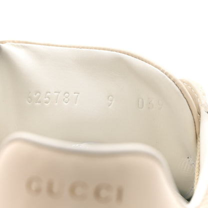 Gucci Calfskin GG Tennis Embossed Mens Ace Sneakers 9 Mystic White 6 of 18