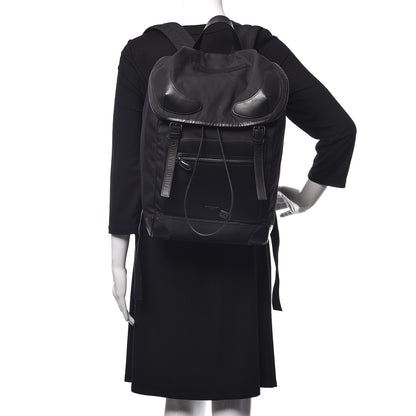 Givenchy Nylon Calfskin Rider Backpack Black 2 of 21