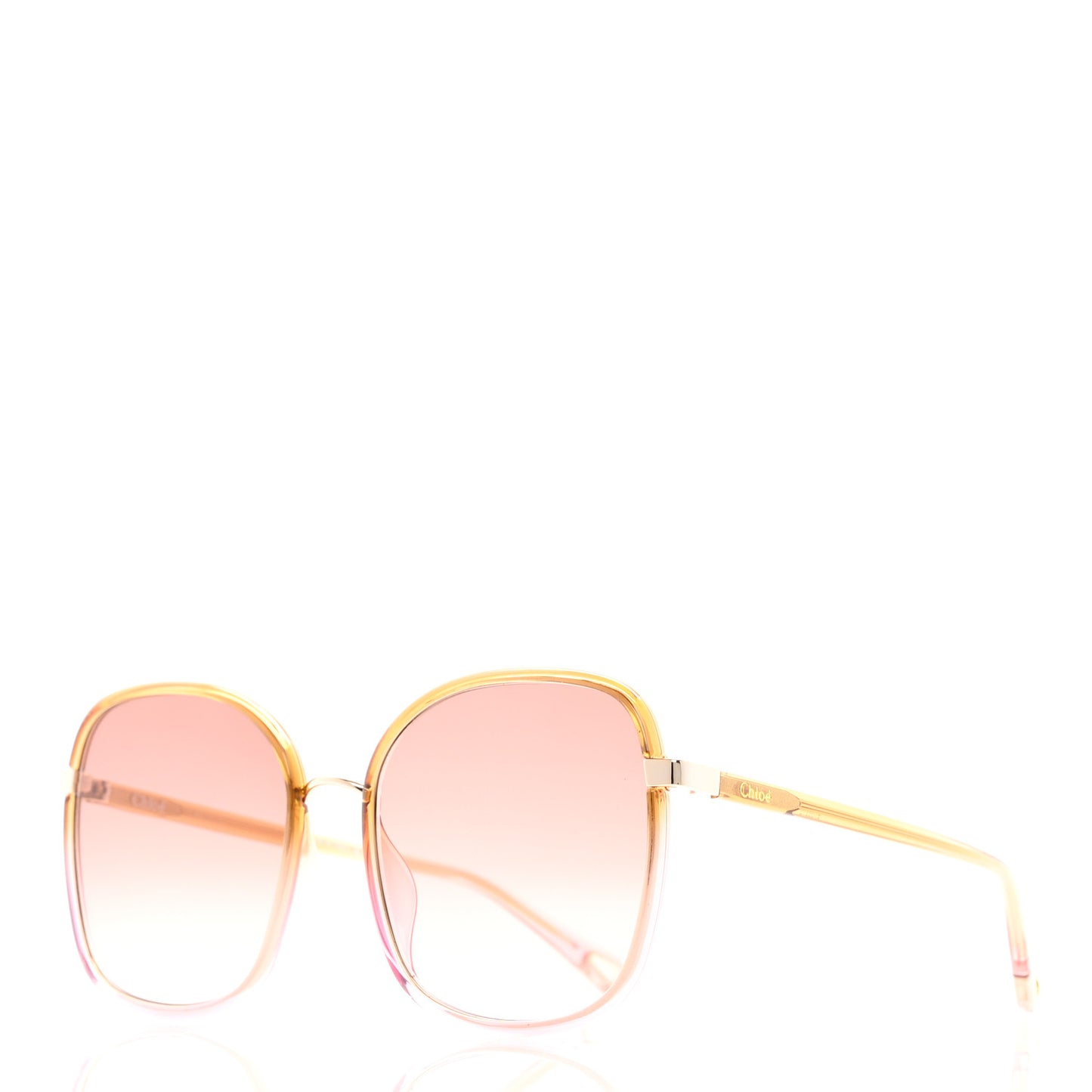 Oversized Square Sunglasses CH0031S Yellow Orange Pink