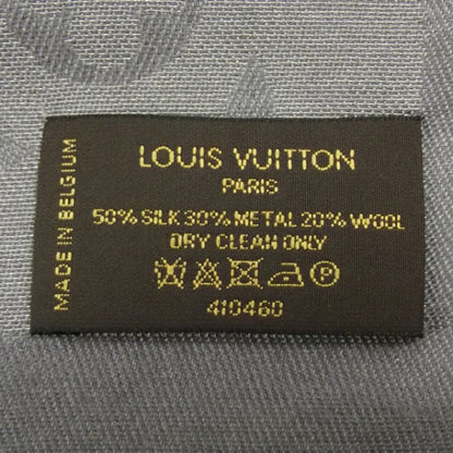 Louis Vuitton Monogram Lurex Shawl Gris Perle 5 of 5