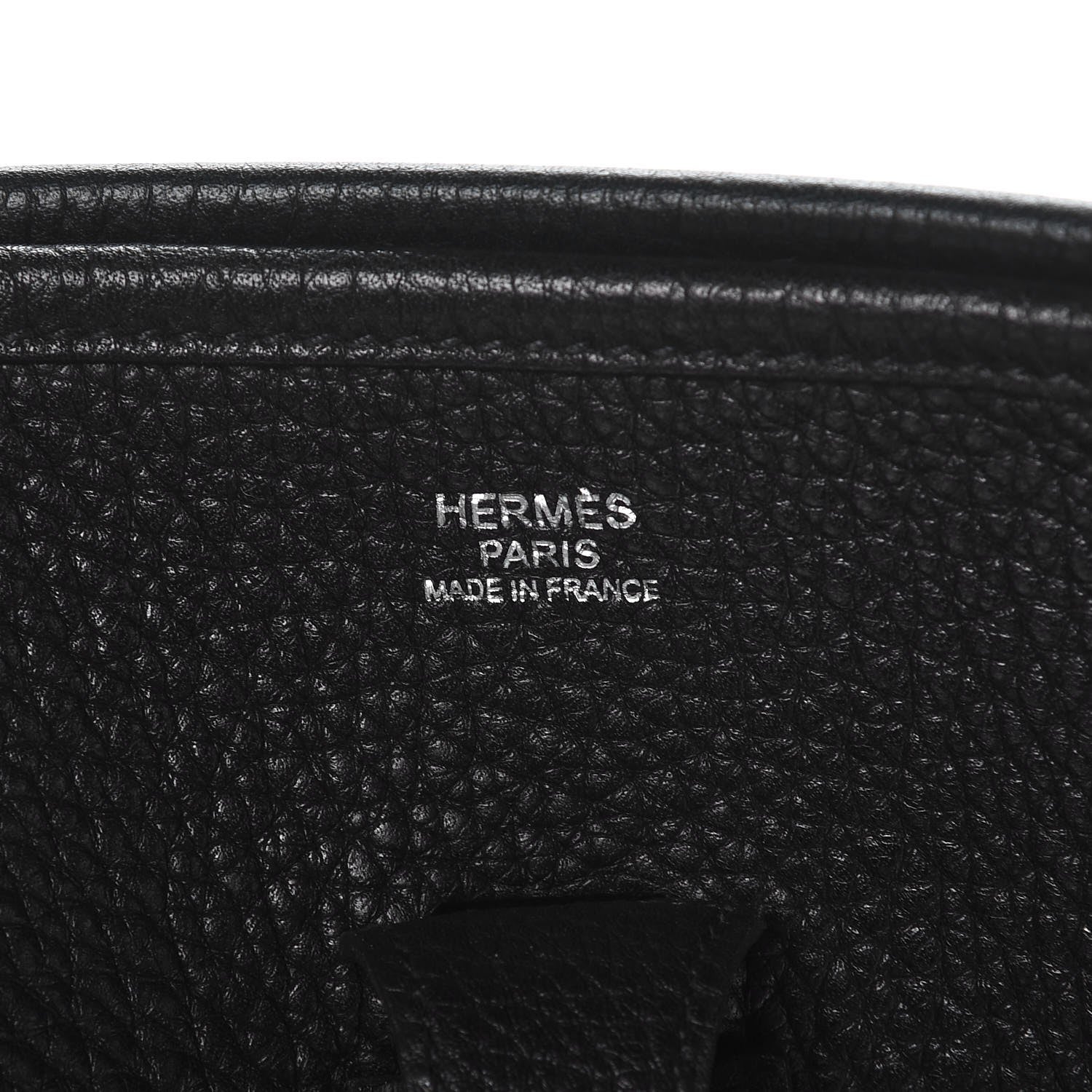 Hermes Taurillon Clemence Evelyne III PM Black 6 of 7