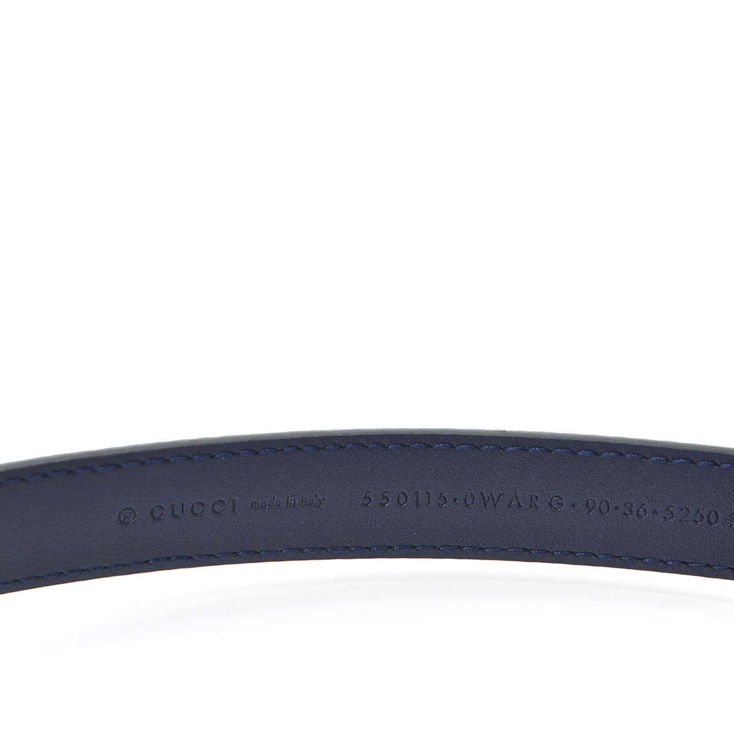 Calfskin Sylvie Stripe Torchon Double G 20mm Belt 90 36 Maritime Hibiscus Red Mystic White