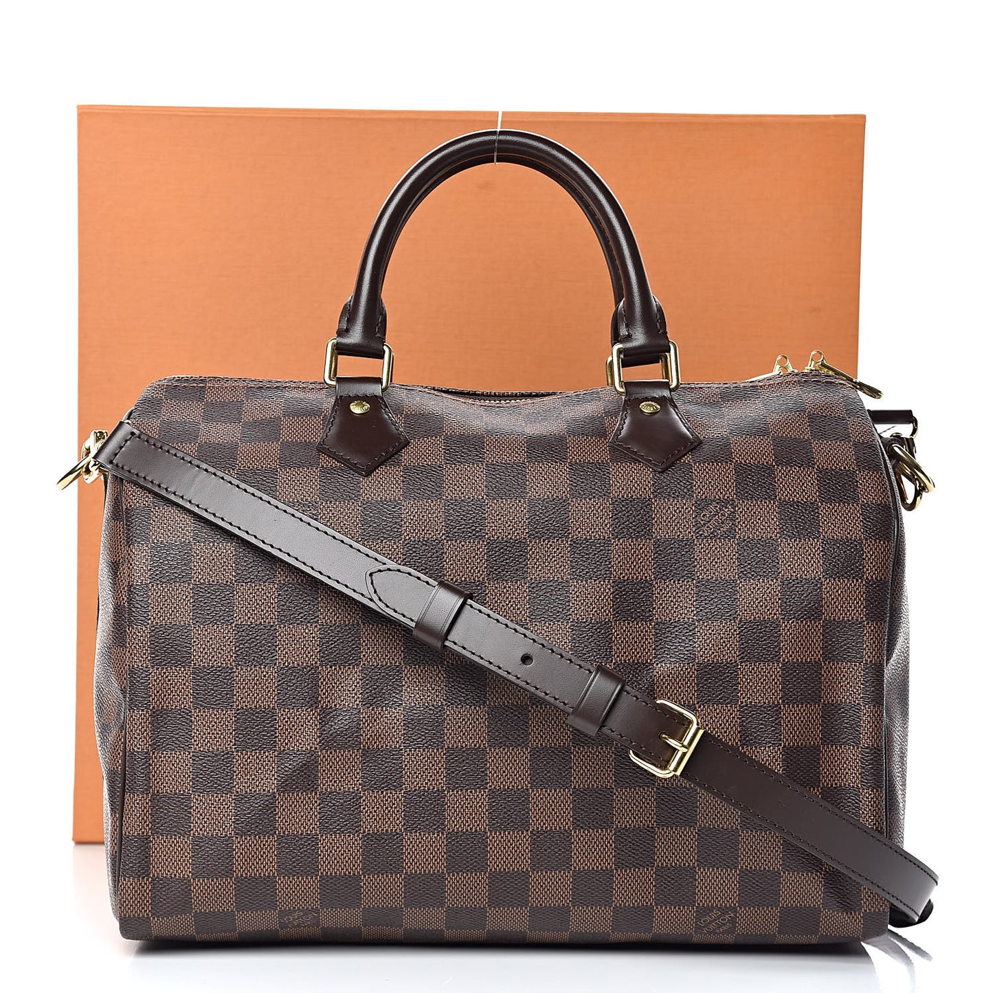 Damier Ebene Speedy Bandouliere 30