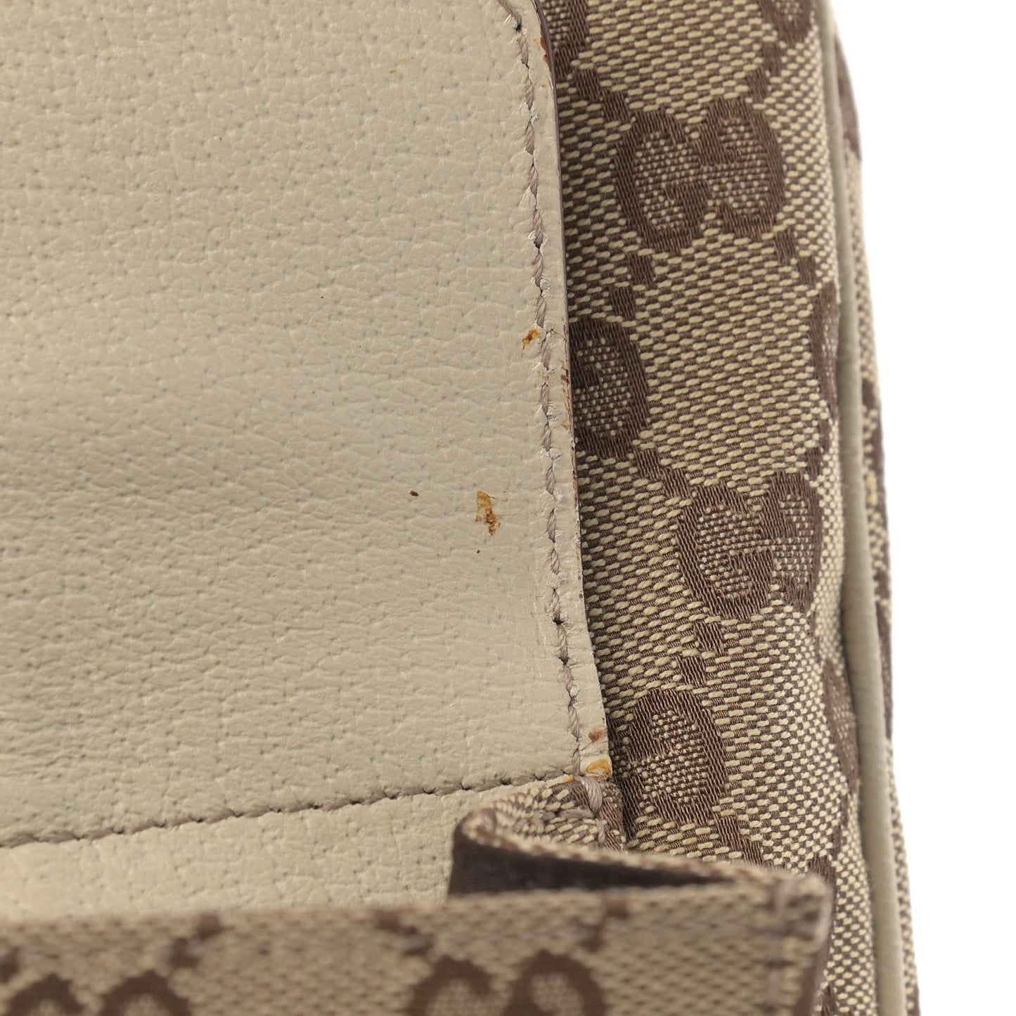 Monogram Pocket Hobo Off White