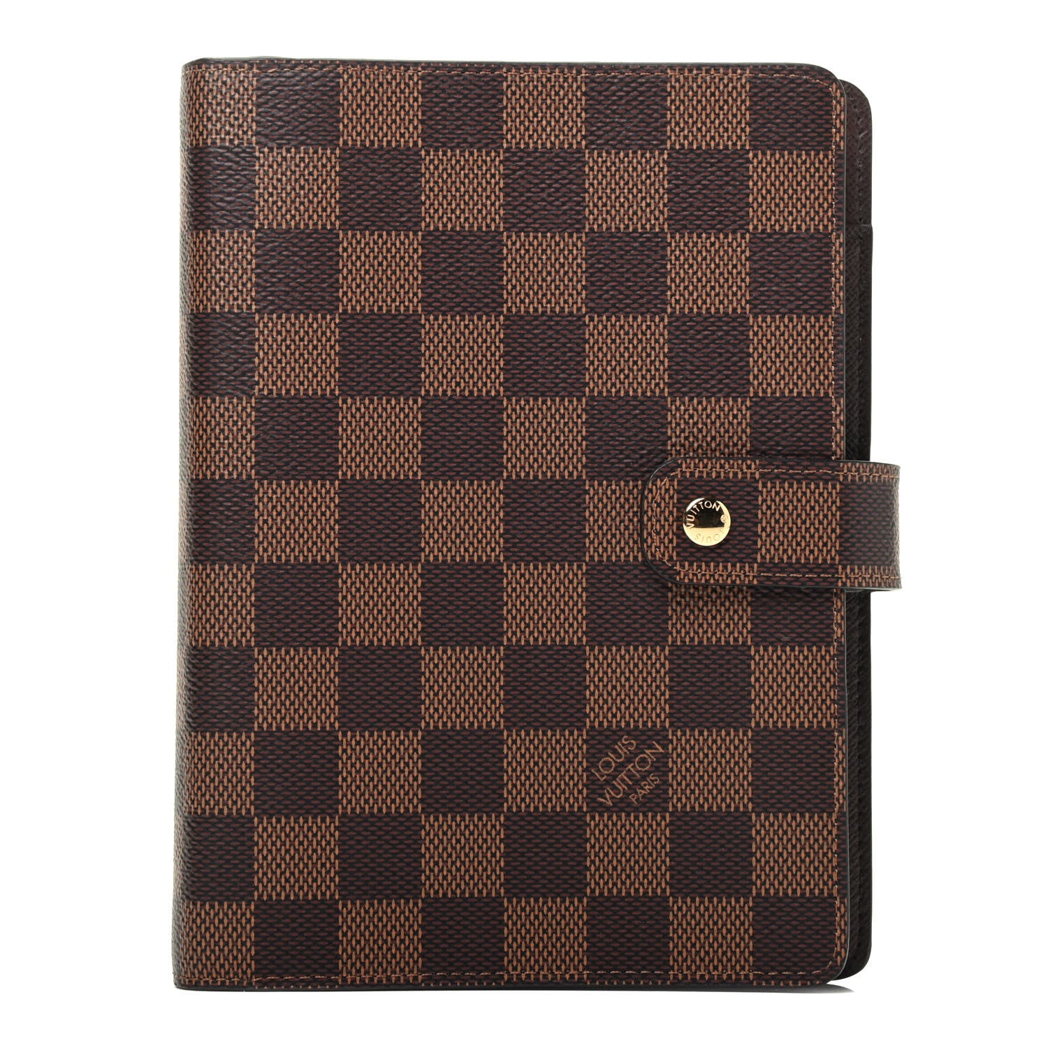 Louis Vuitton Damier Ebene Medium Ring Agenda Cover 1 of 7