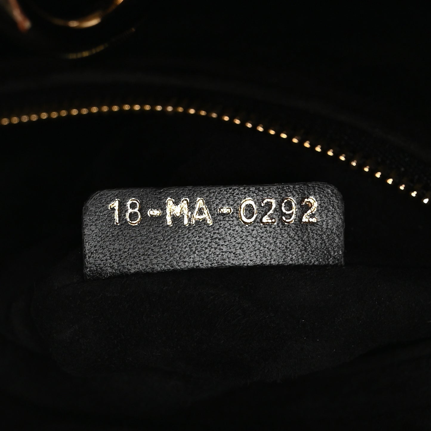 Lambskin Cannage Large Lady Dior Black