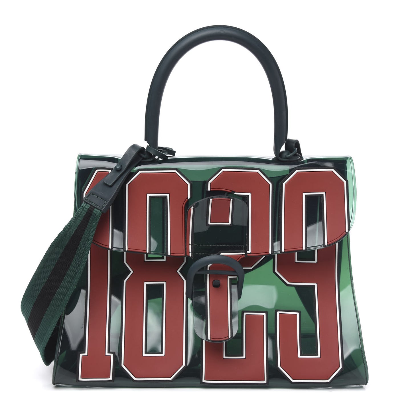 PVC The Hero 1829 Brillant Satchel Vert