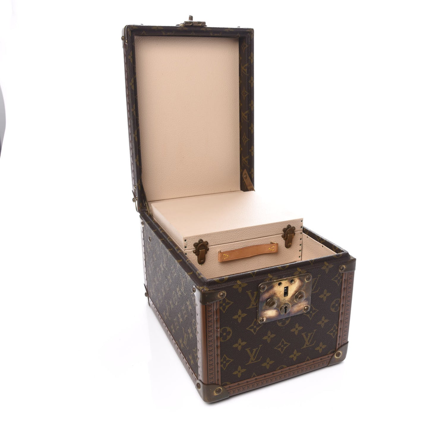 Monogram Boite Flacons Beauty Train Trunk Case