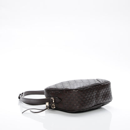 Gucci Guccissima Mini Bree Messenger Bag Chocolate 4 of 7