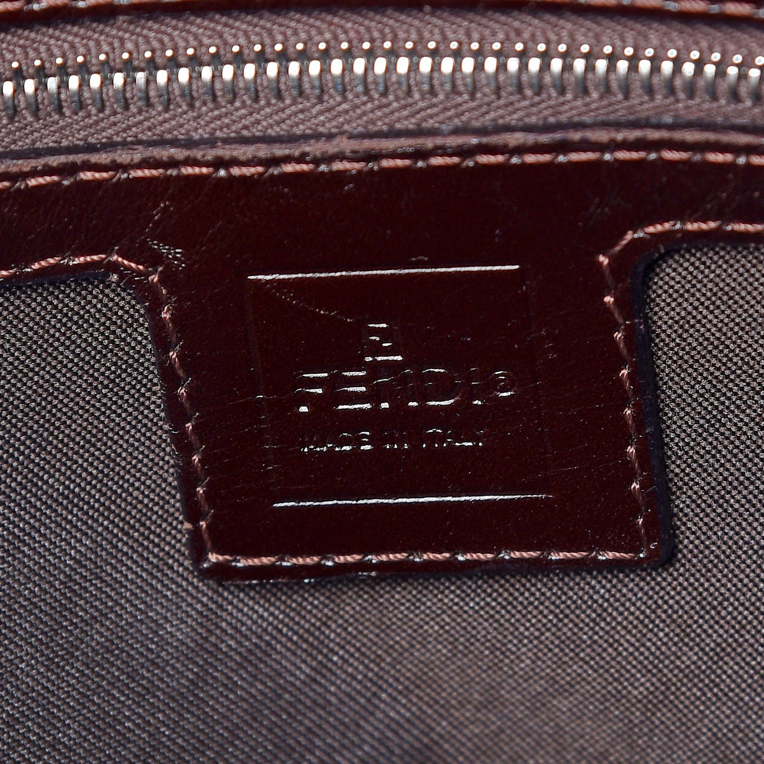 Fendi Zucca Mama Baguette Tobacco 11 of 12