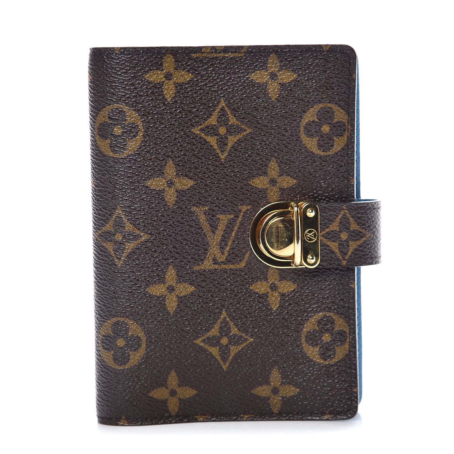 Louis Vuitton Monogram Koala Small Ring Agenda Cover Blue 1 of 10