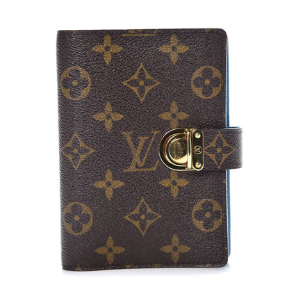 Louis Vuitton Monogram Koala Small Ring Agenda Cover Blue 1 of 10