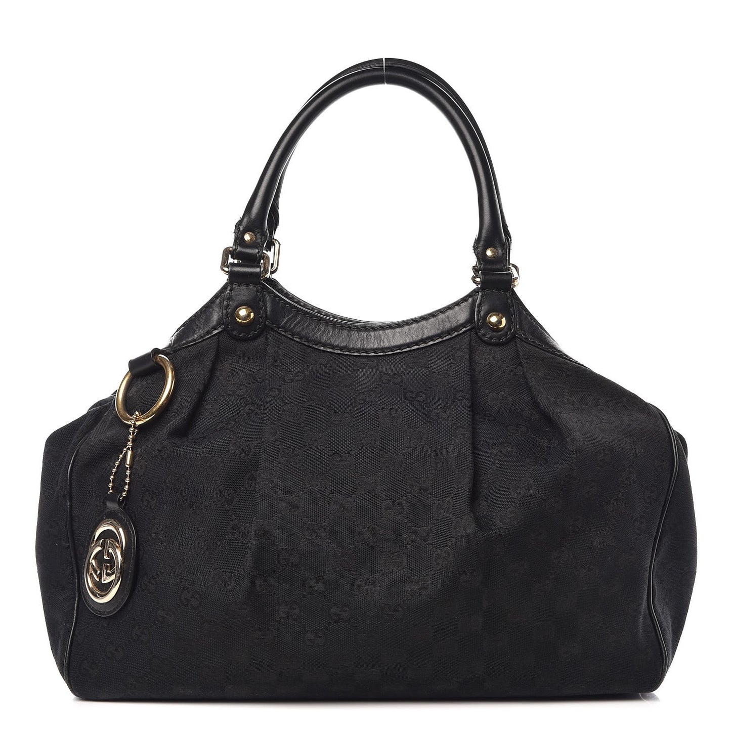 Monogram Medium Sukey Tote Black