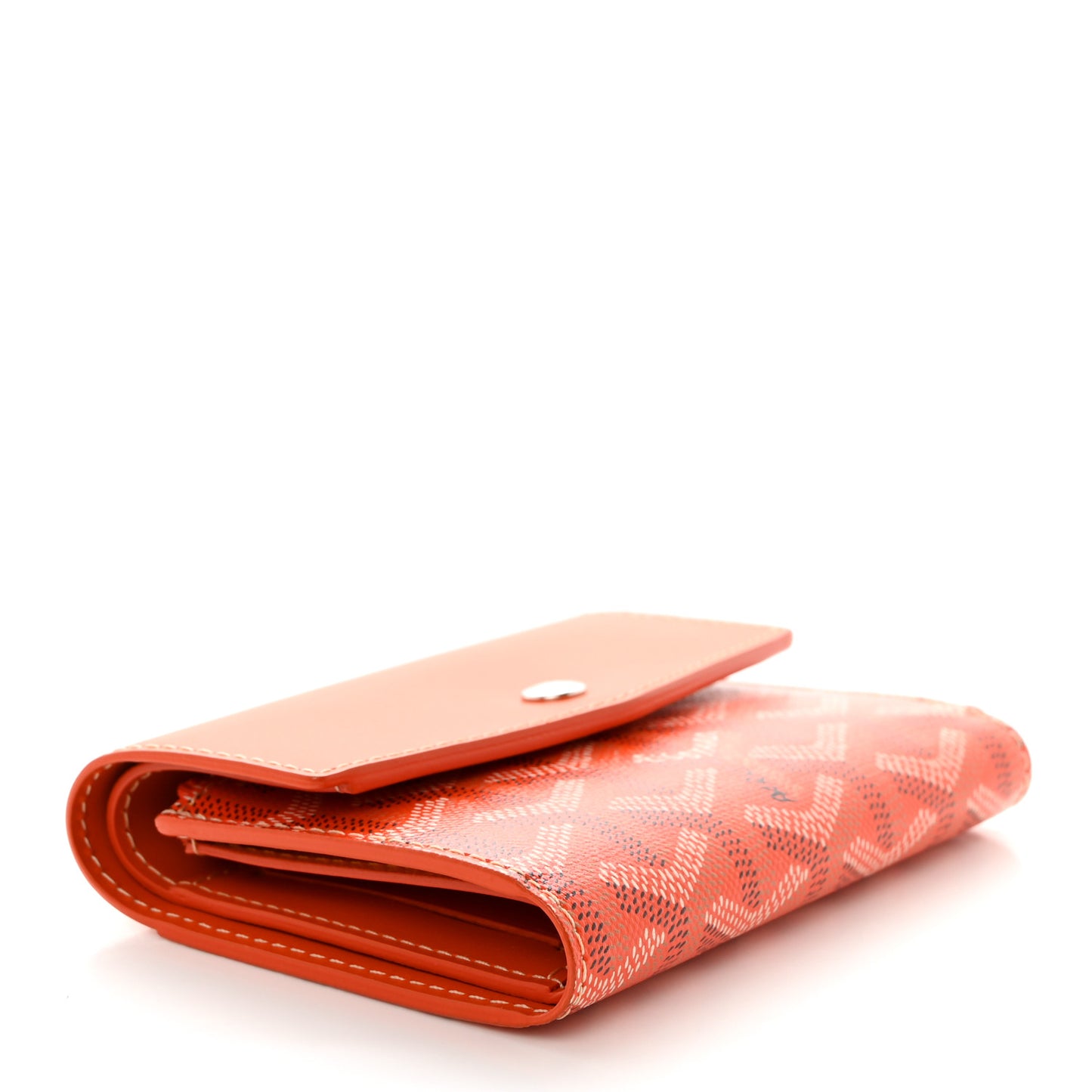 Goyardine Saint-Gabriel Compact Wallet Orange