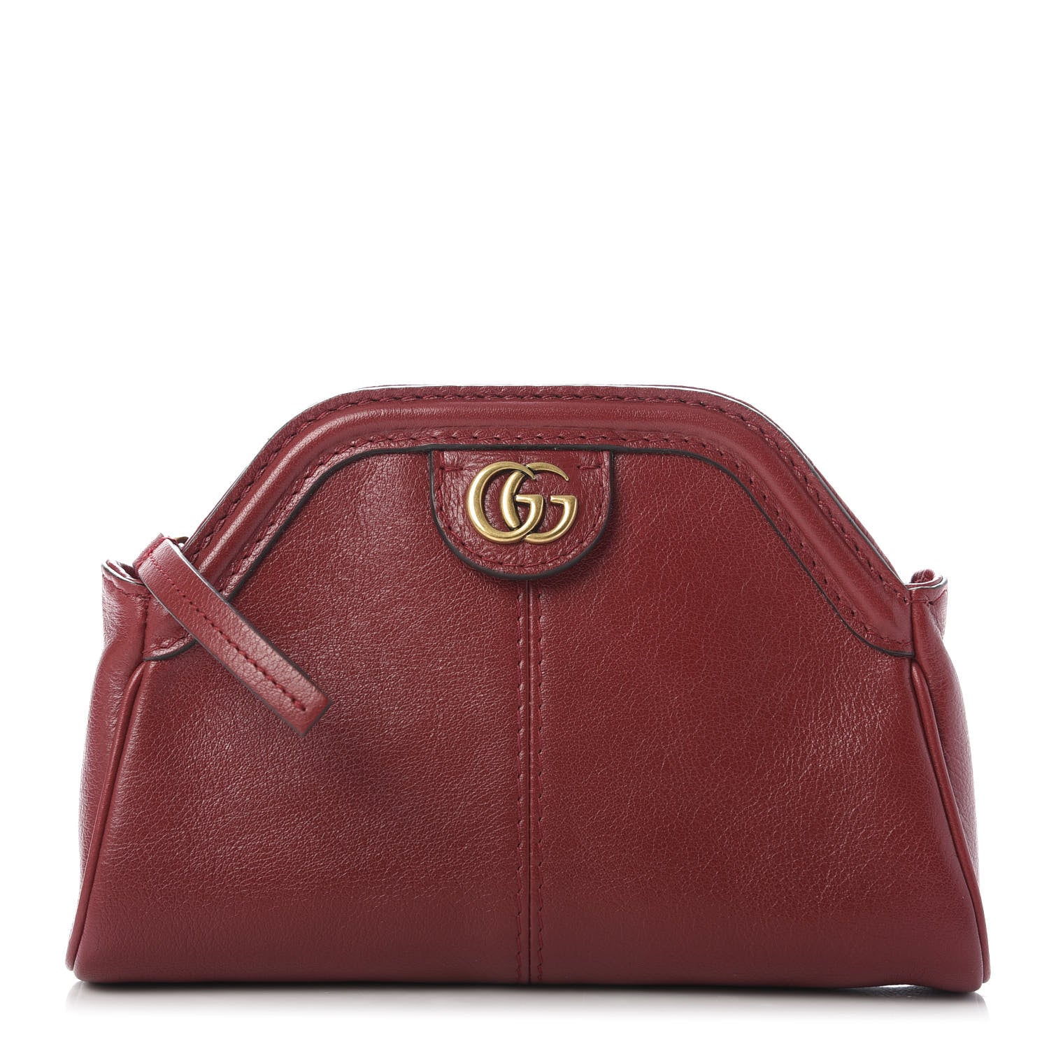 Gucci Piuma Lux Calfskin Re(Belle) Clutch Romantic Cerise 1 of 9