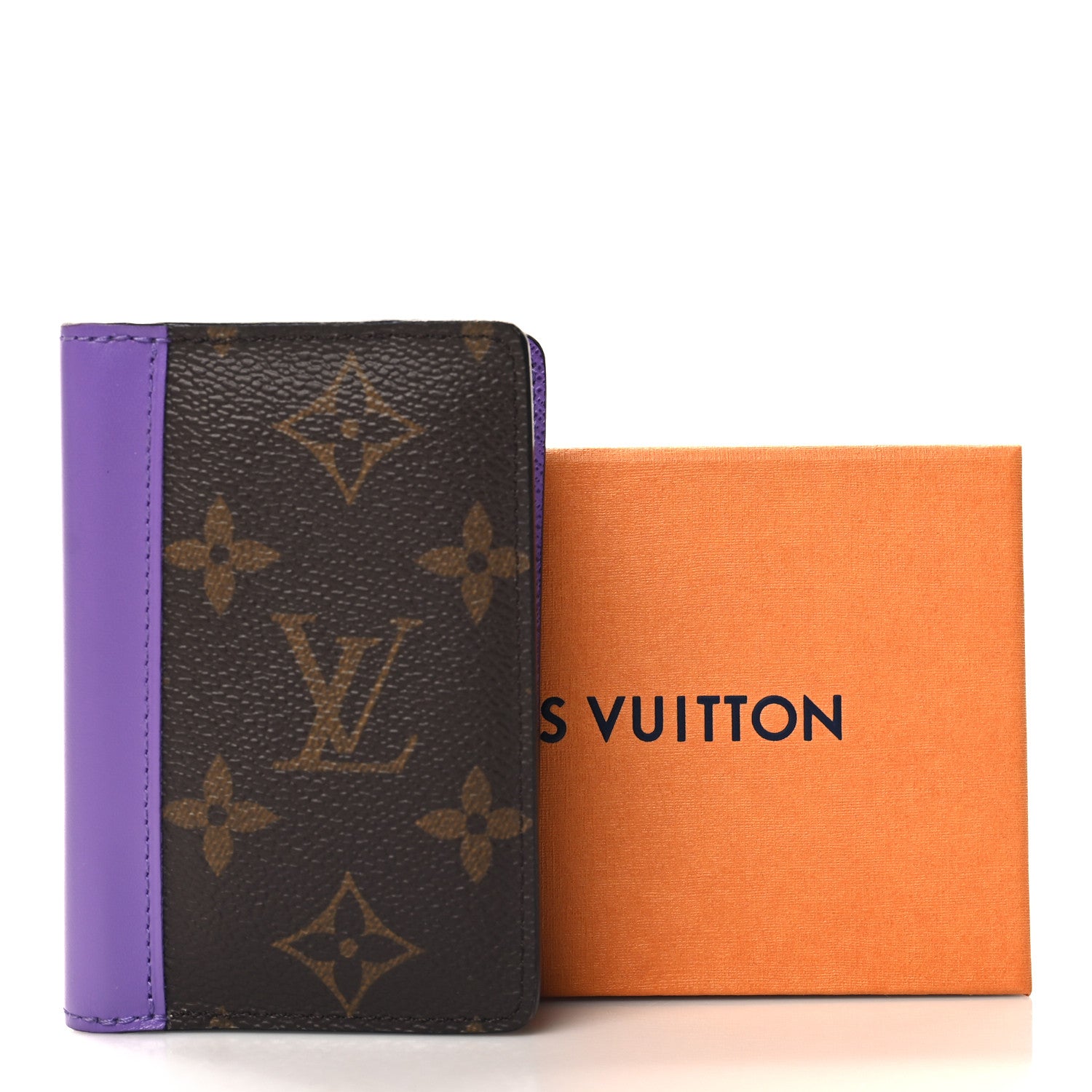 Louis Vuitton Monogram Pocket Organizer NM Purple 7 of 7