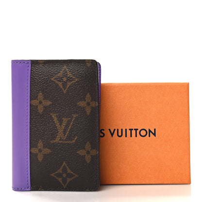 Louis Vuitton Monogram Pocket Organizer NM Purple 7 of 7
