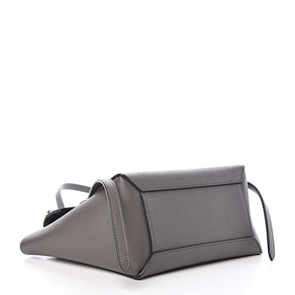 Celine Grained Calfskin Nano Belt Bag Grey 4 of 9