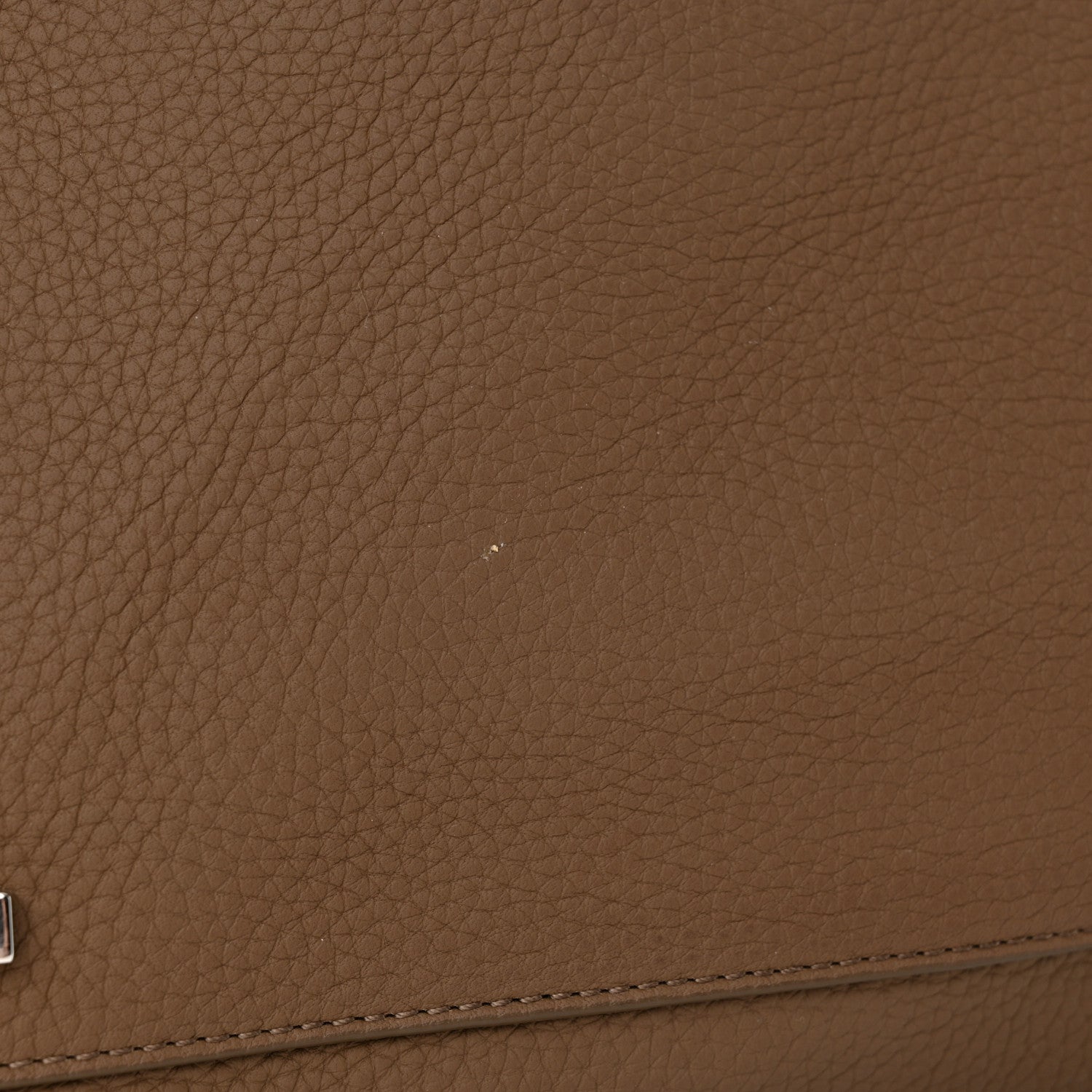 The Row Matte Grained Calfskin Soft Margaux 12 Taupe 10 of 10