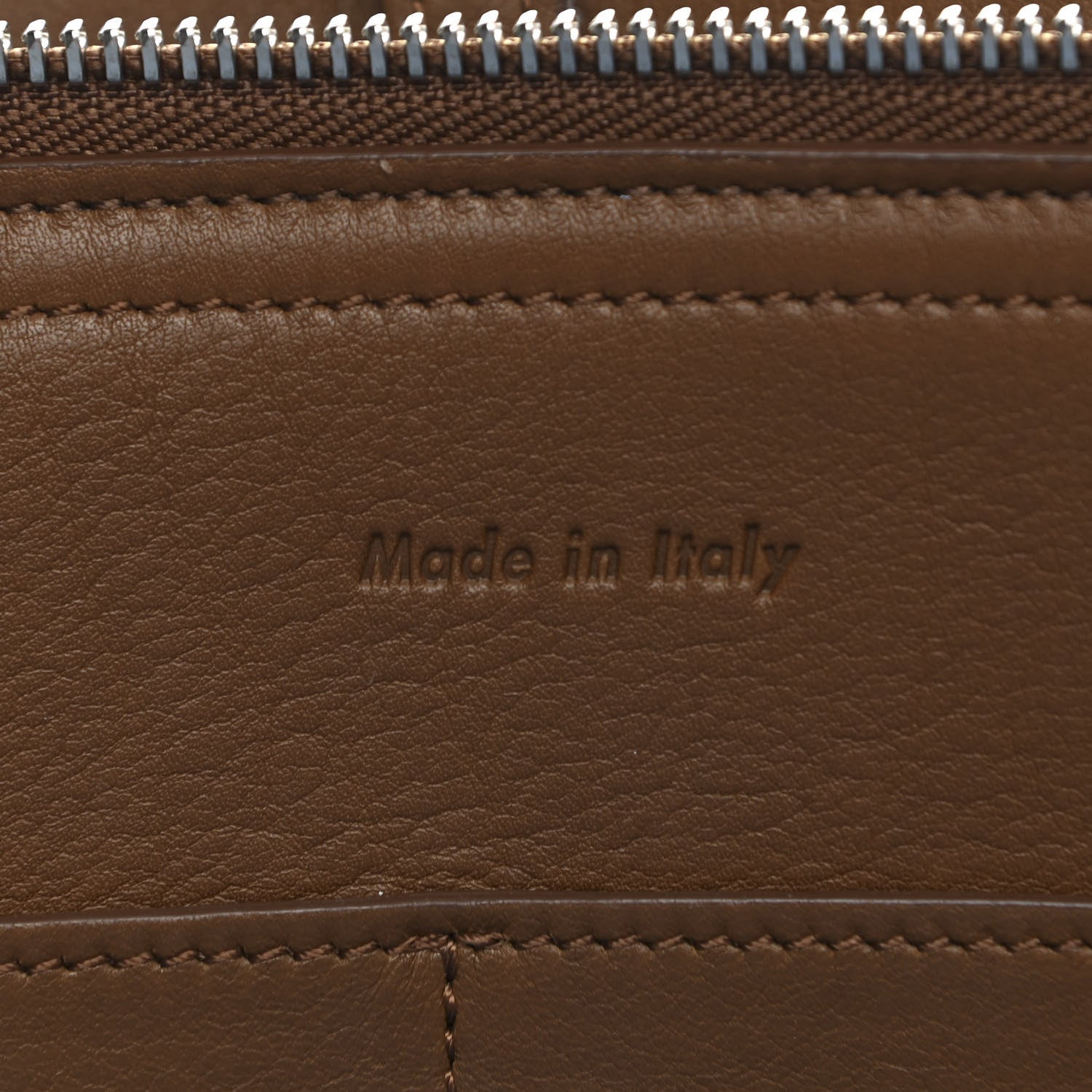 Celine Calfskin Medium Tri-Fold Bag Taupe 6 of 12