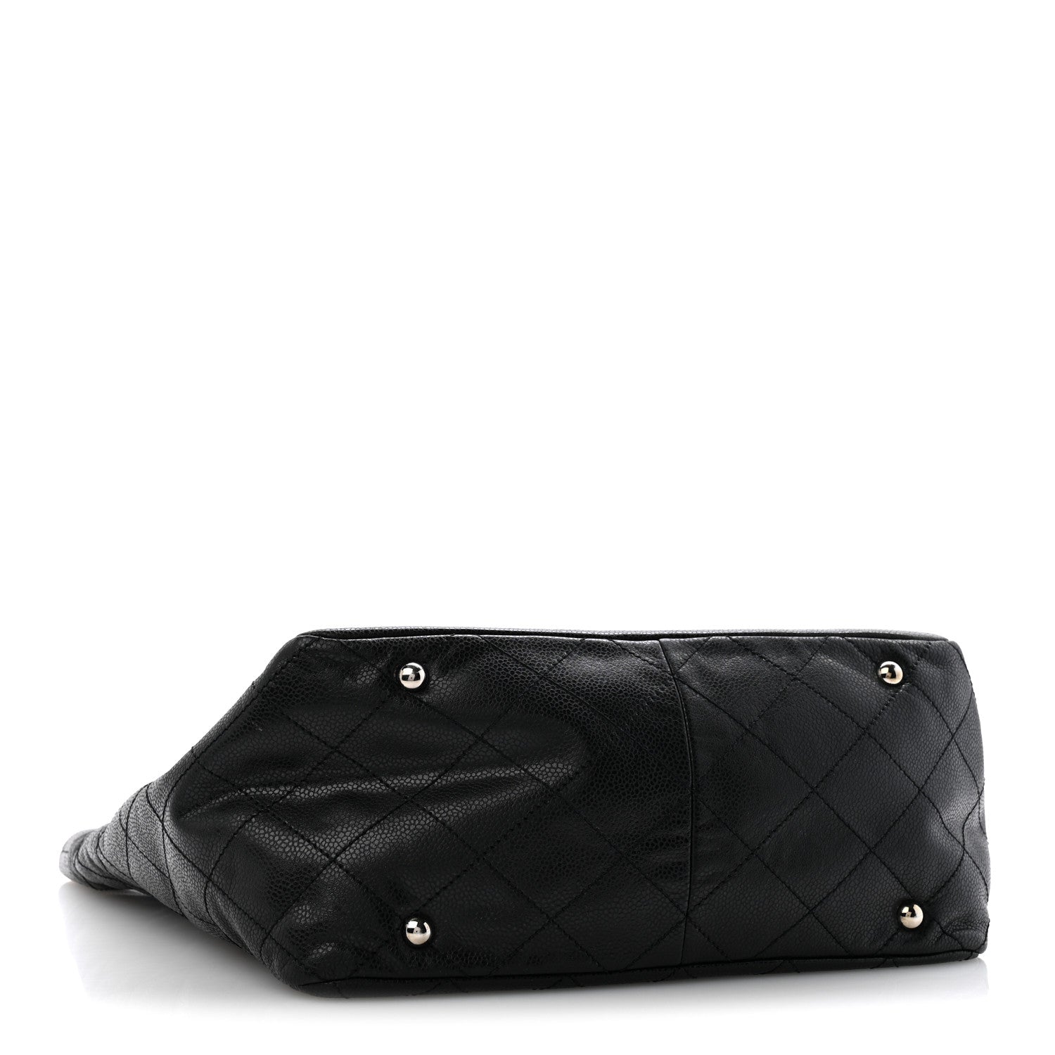 Chanel Soft Caviar Large Timeless CC Shopping Tote Black 4 of 11