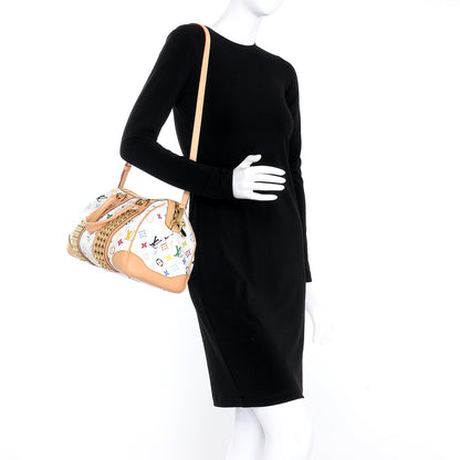 Louis Vuitton Monogram Multicolor Courtney MM White 2 of 10