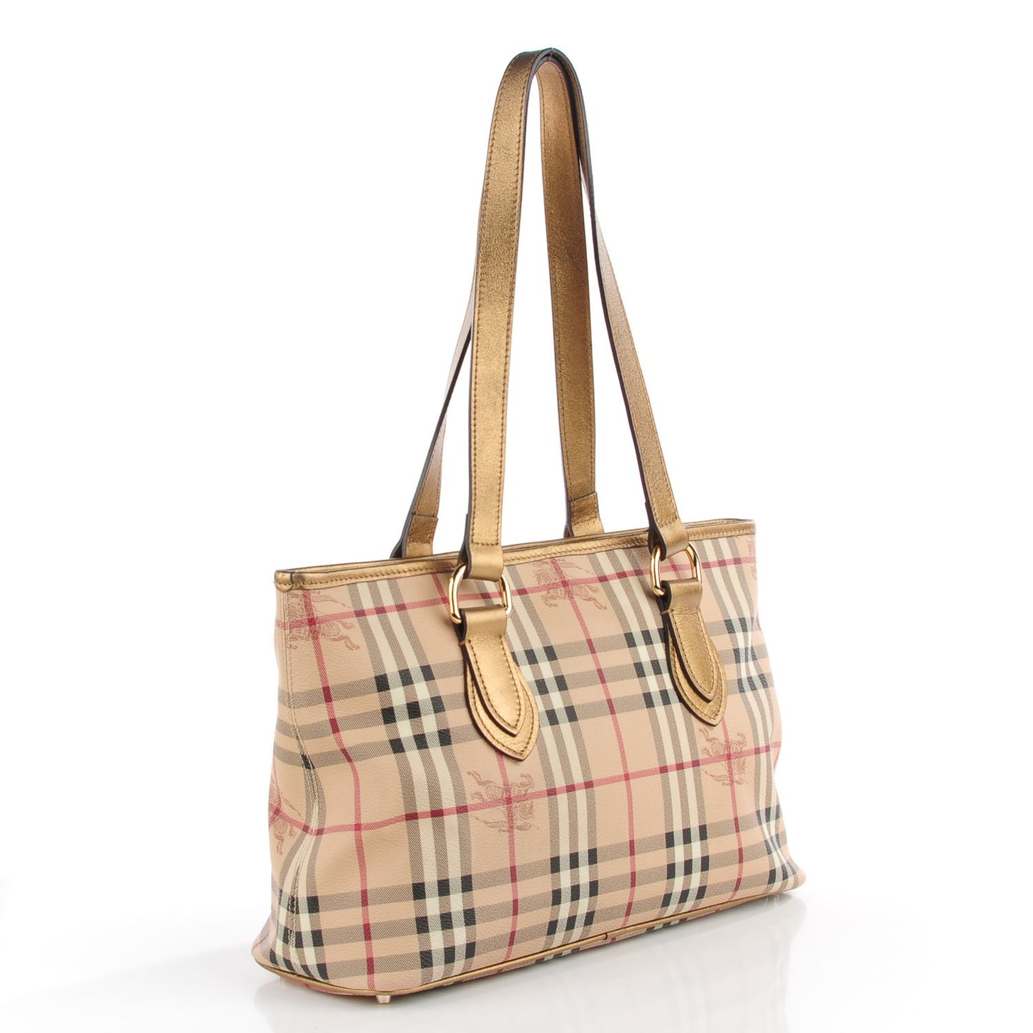 Haymarket Check Medium Regent Tote Gold