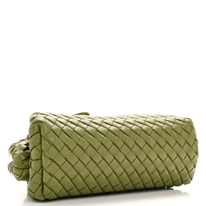 Bottega Veneta Nappa Intrecciato Small The Lauren 1980 Clutch With Chain Matcha 4 of 10