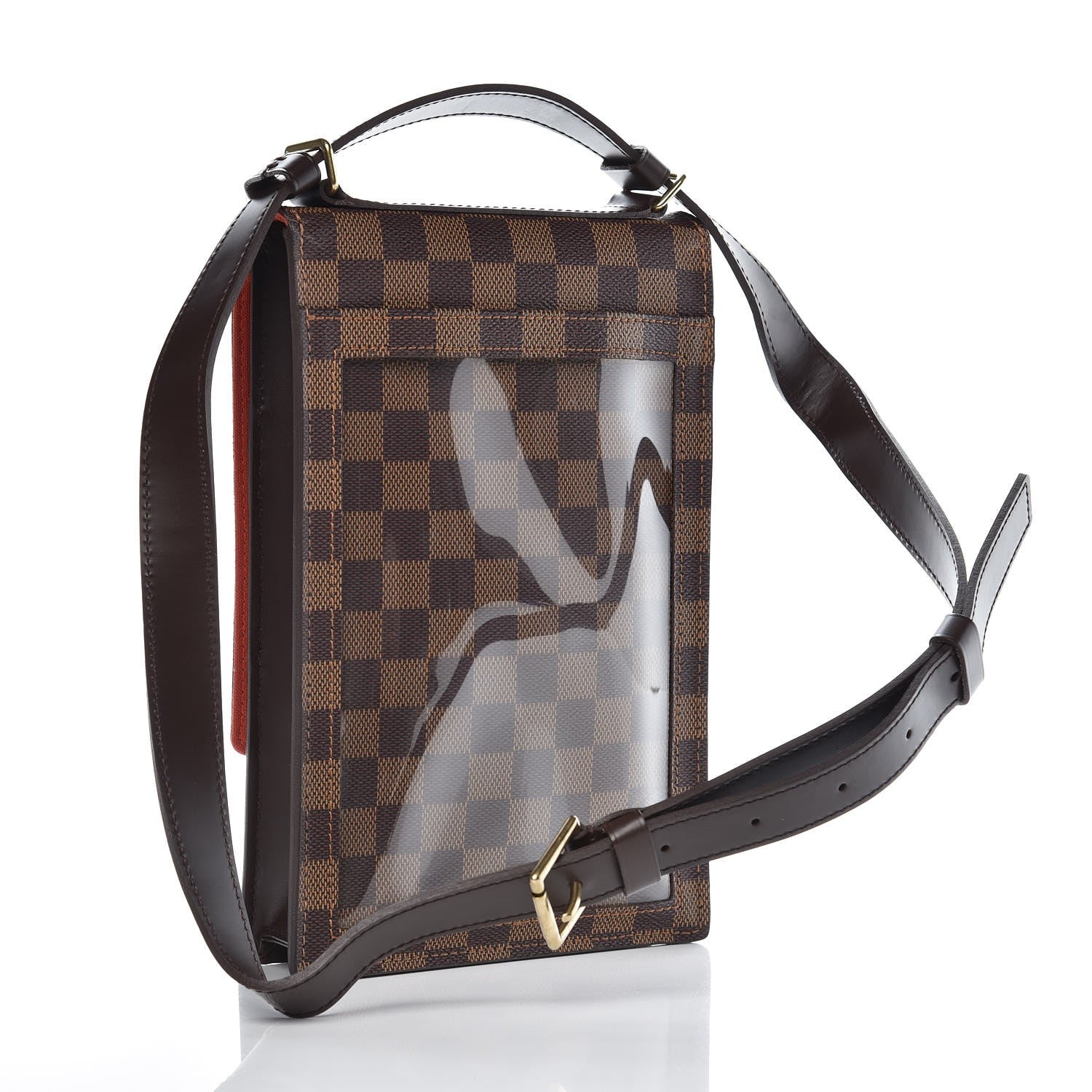 Louis Vuitton Damier Ebene Portobello Travel Shoulder Bag 3 of 7