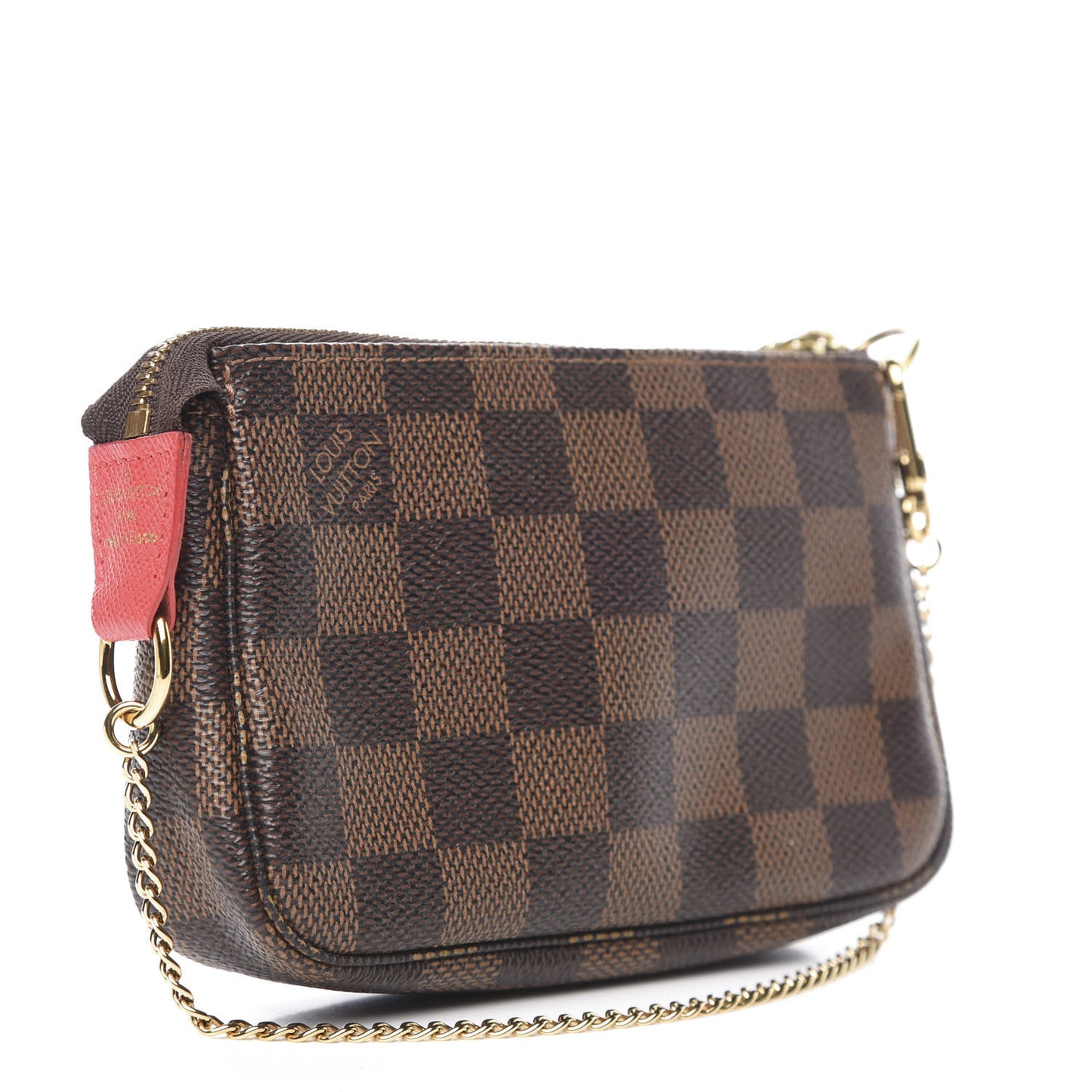 Damier Ebene 2016 Christmas Animation Mini Pochette Accessories