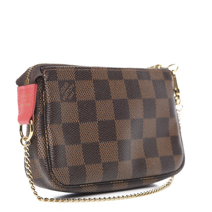 Louis Vuitton Damier Ebene 2016 Christmas Animation Mini Pochette Accessories 2 of 8